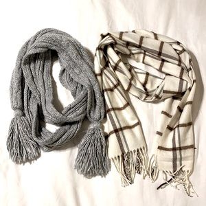 Two Cold Weather Scarfs 🧣🧣